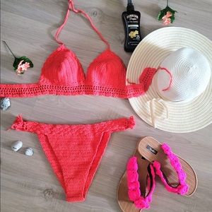 Bathing suit/sandals Crochet